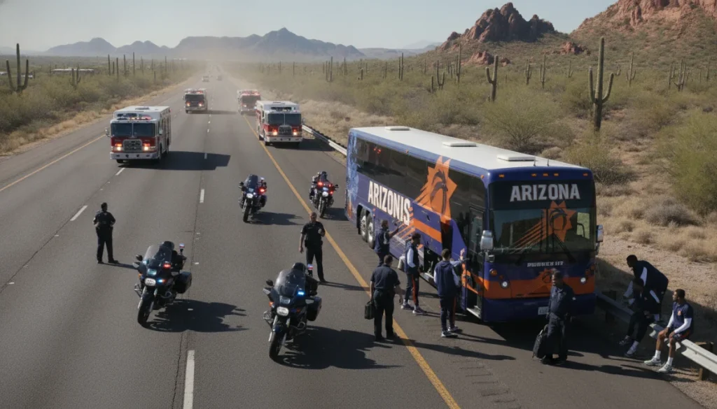 Arizona Kampında Ay-Yıldızlı Kafileyi Sarsan Talihsiz Olay